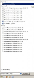 type Windows Live Movie Maker in your Start Bar
